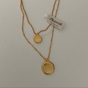NWOT Madewell Coin Necklace Set (Pls Read)